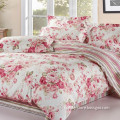 high quality custom design cotton rose print fabric